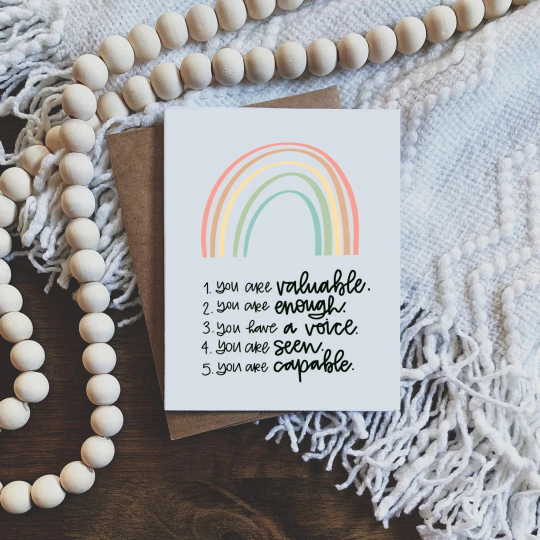CARD: 5 Things to Remember