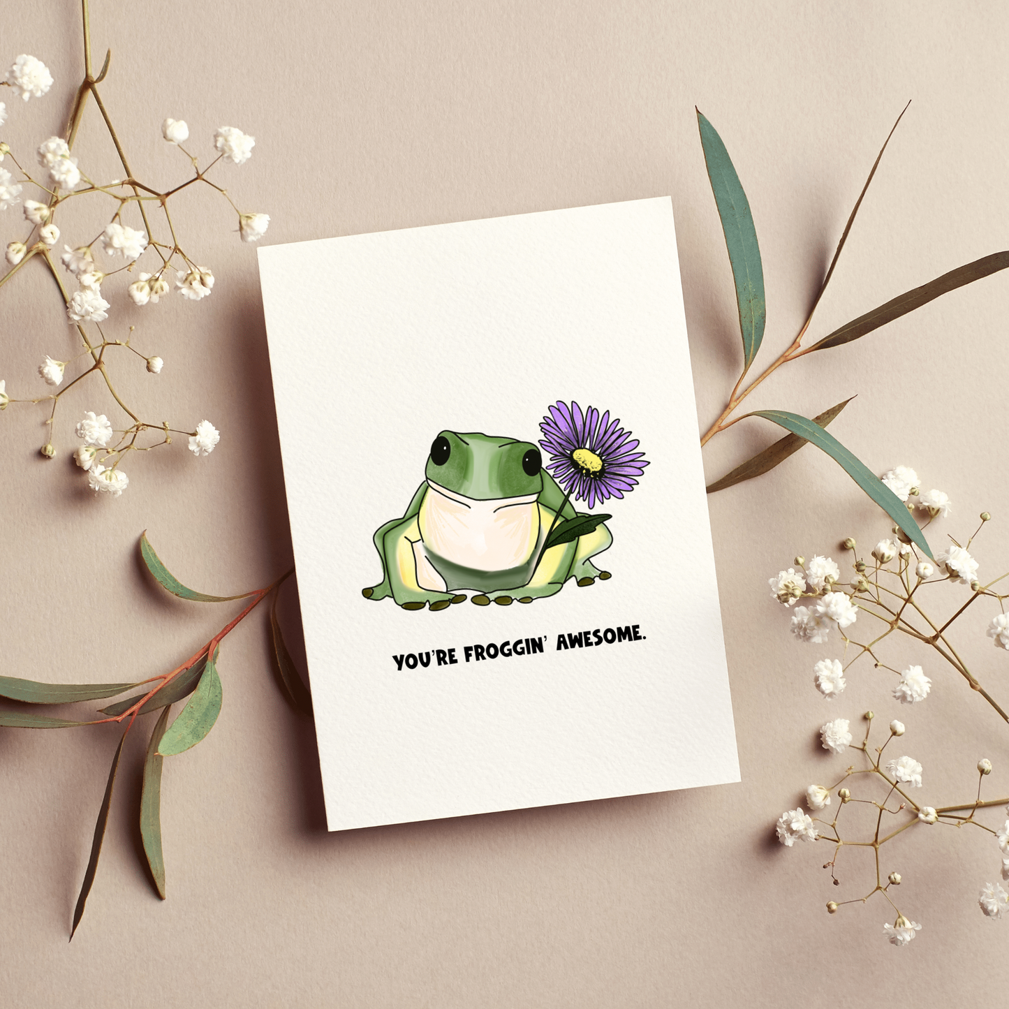 CARD: You're Froggin' Awesome