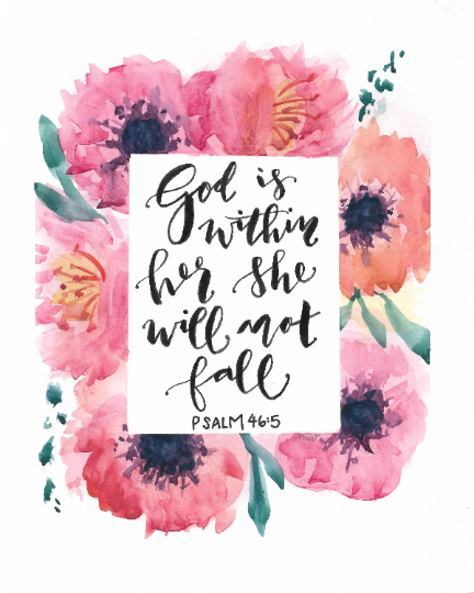 Art Print: God is Within Her