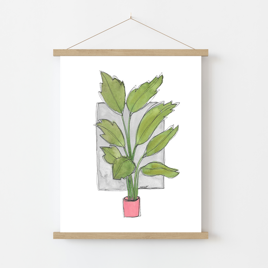 Art Print: Potted Plant